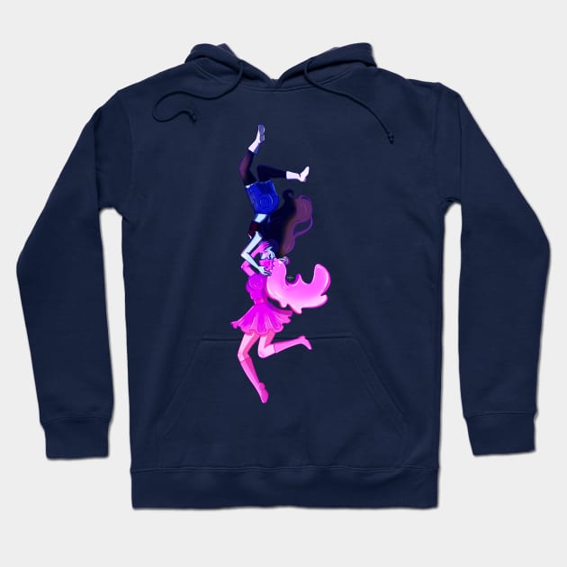 Adventure Time Bubbline Marceline and Princess Bubblegum Bonnie Bonnibell and Marcy Hoodie by SupernovaAda